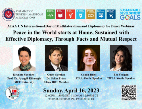 ATAA UN International Day of Multilateralism and Diplomacy for Peace Webinar